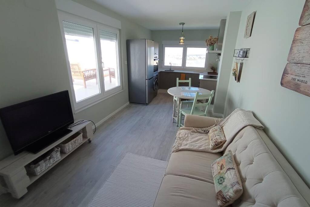 Loft Con Vistas Playa Foz Apartment Luaran gambar