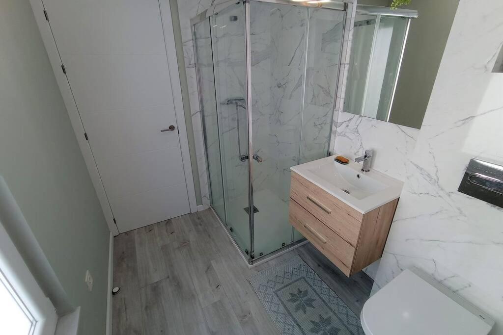 Loft Con Vistas Playa Foz Apartment Luaran gambar